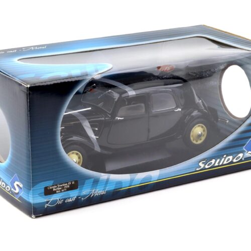 1:18 Solido Citroen Traction AV 11 Berline 1938 black