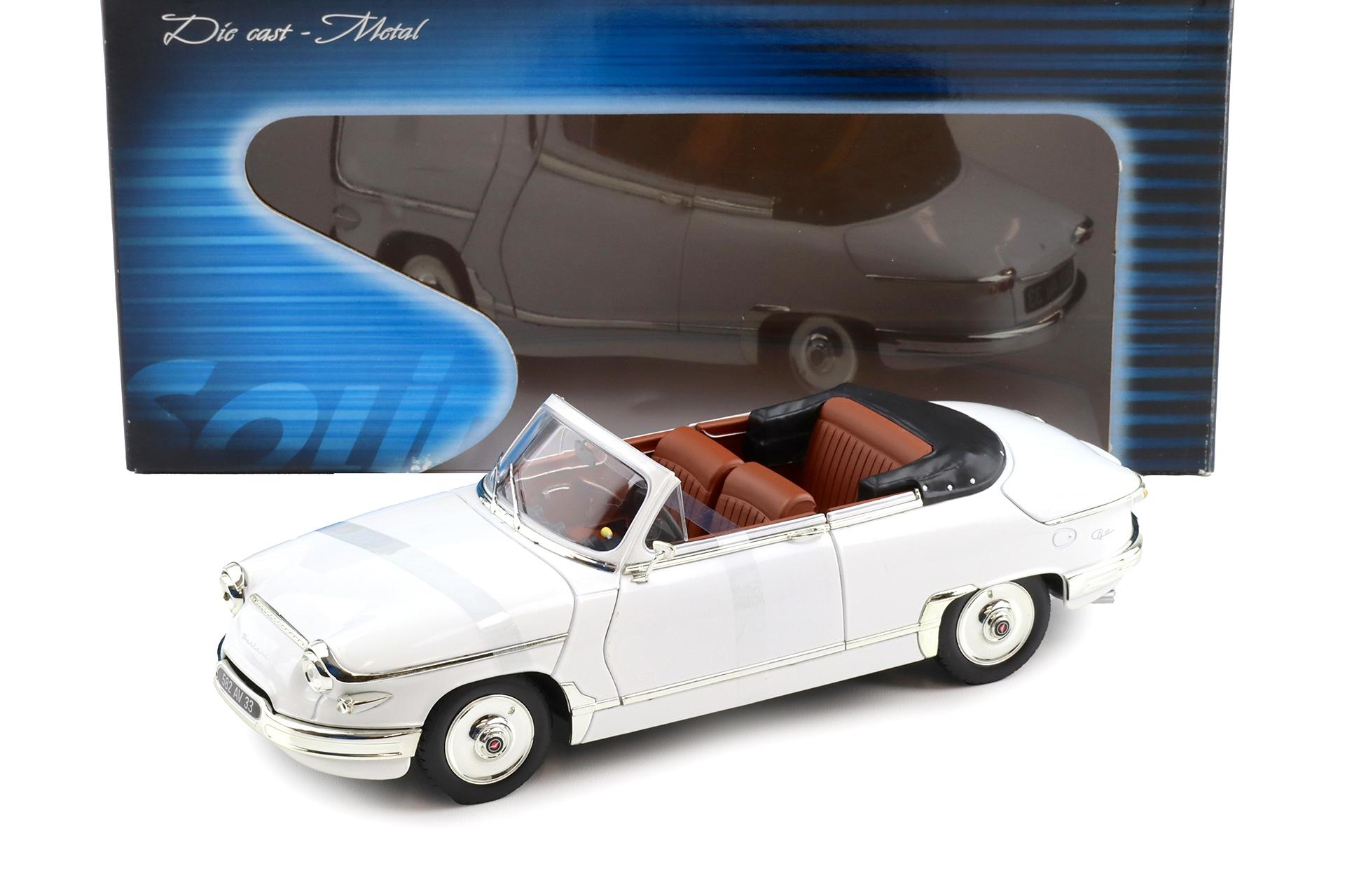 1:18 Solido Panhard PL17 Cabriolet white