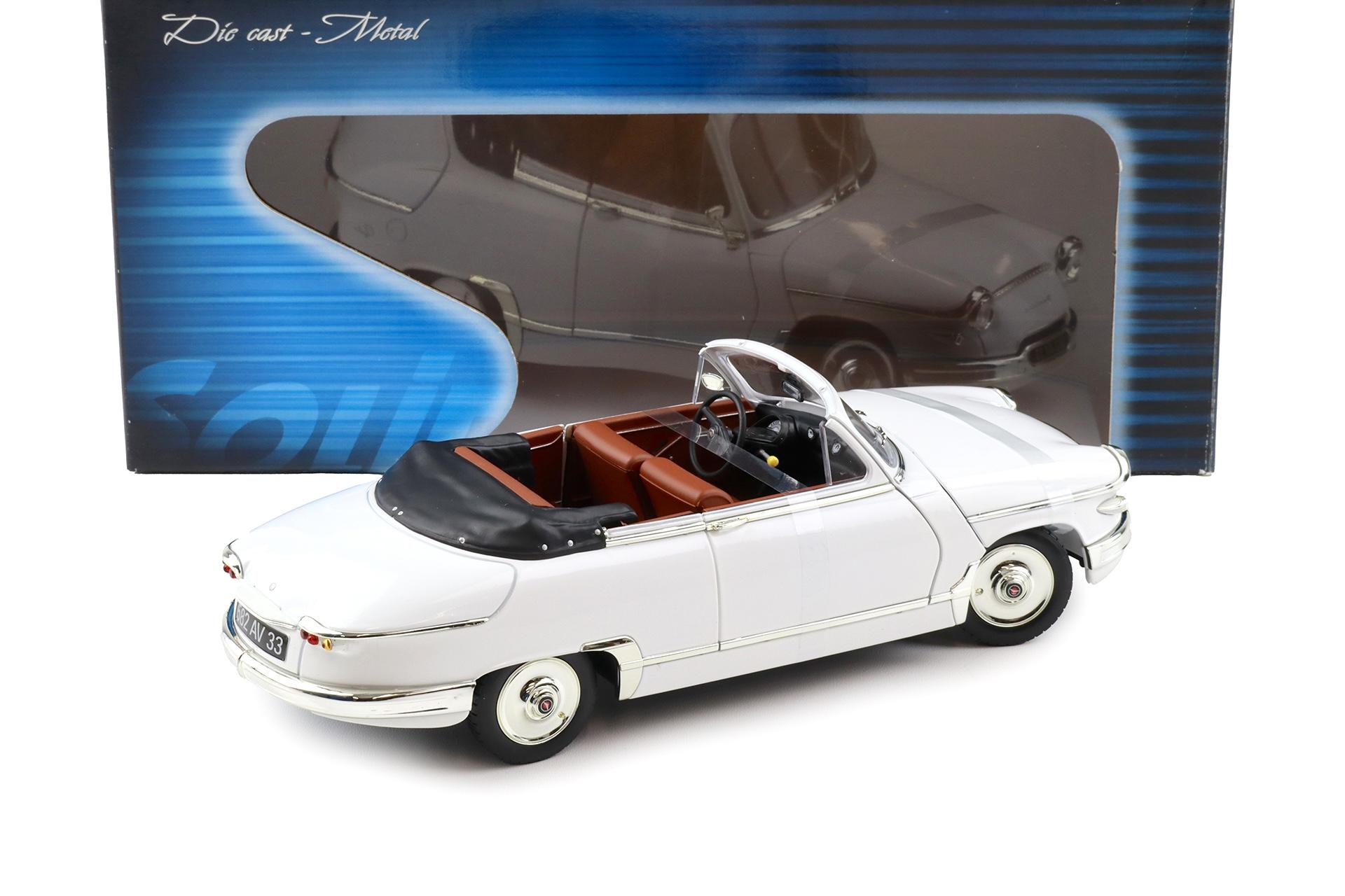 1:18 Solido Panhard PL17 Cabriolet white