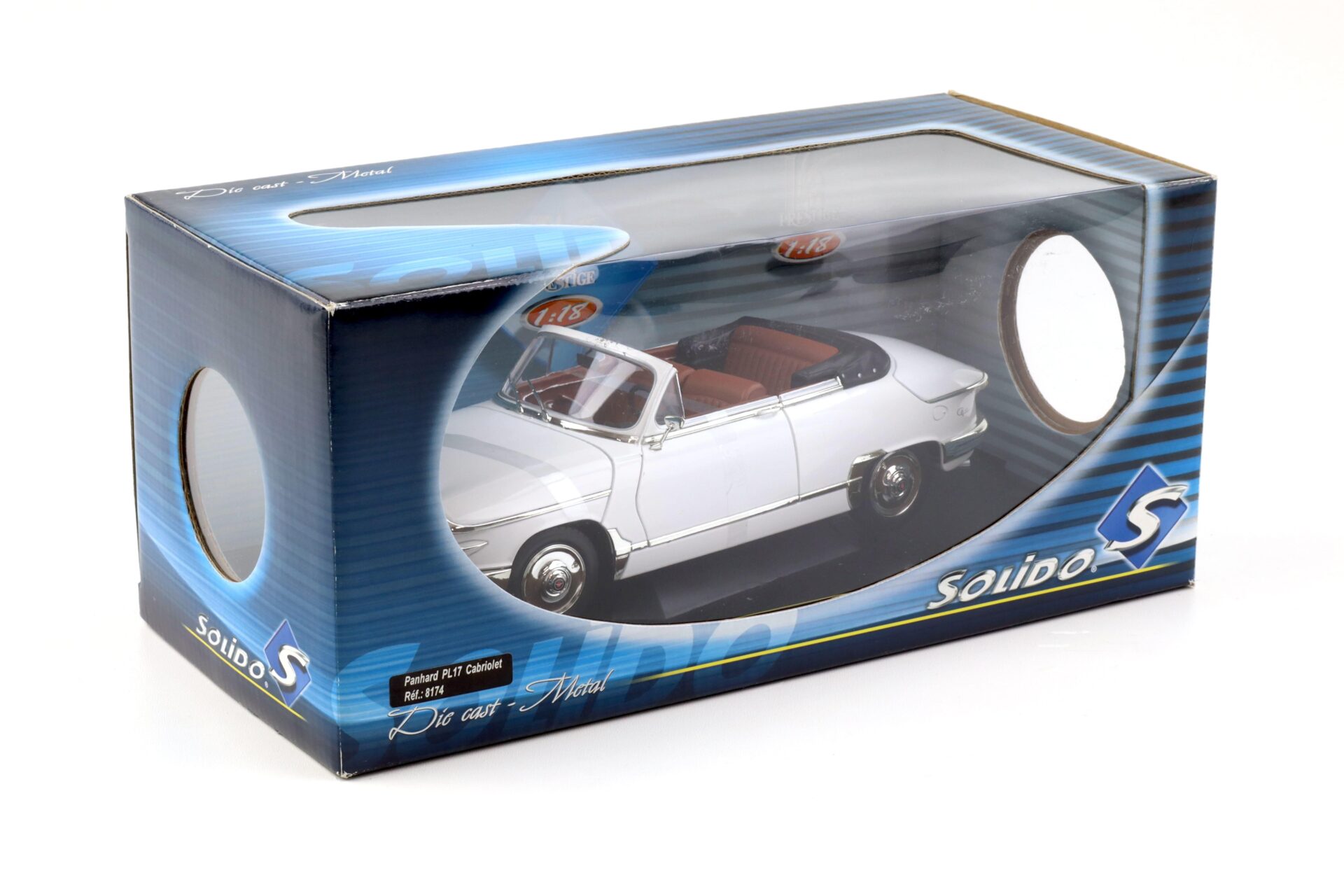 1:18 Solido Panhard PL17 Cabriolet white