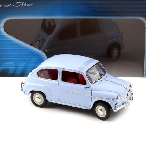 1:18 Solido Fiat 600 Berline 1963 light blue