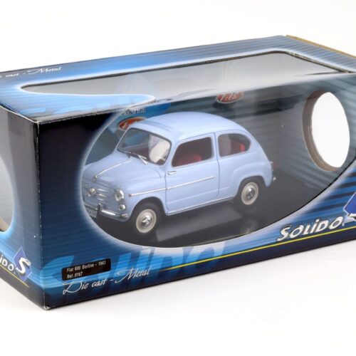 1:18 Solido Fiat 600 Berline 1963 light blue