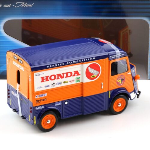 1:18 Solido Citroen HY Honda Japauto TDF Moto 2003 orange/ blue