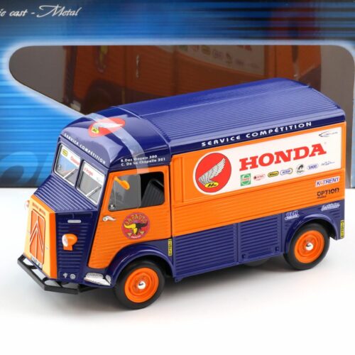 1:18 Solido Citroen HY Honda Japauto TDF Moto 2003 orange/ blue