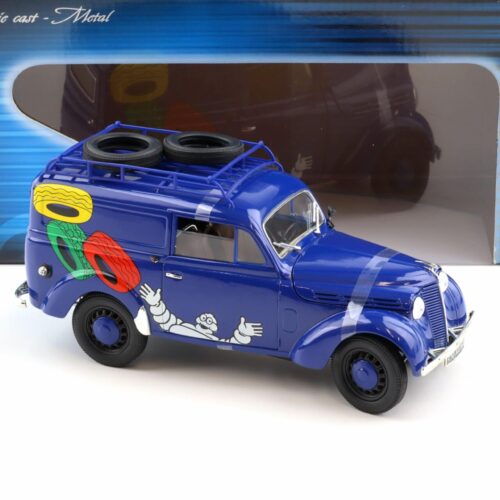 1:18 Solido Renault Juvaquatre 1952 Michelin dark blue