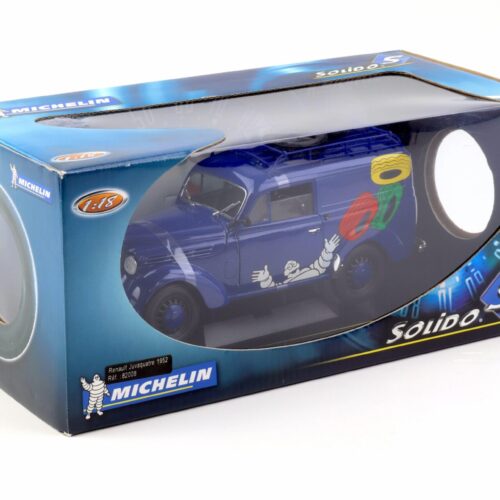 1:18 Solido Renault Juvaquatre 1952 Michelin dark blue