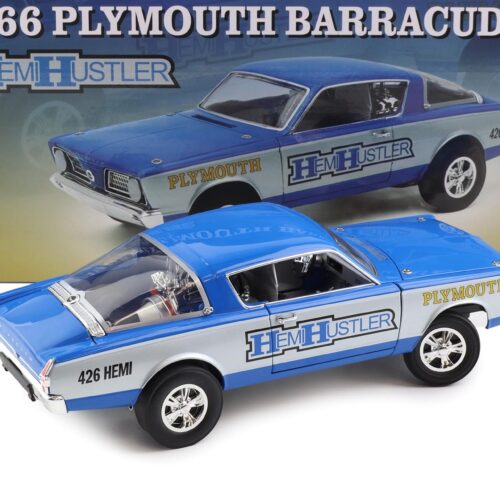 1:18 ACME 1966 Plymouth Barracuda 426 Hemi Hustler blue/ grey