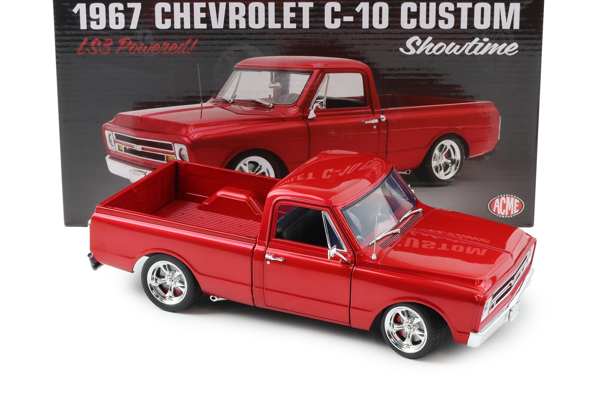 1:18 ACME 1967 Chevrolet C-10 Custom Showtime Pickup LS3 Powered