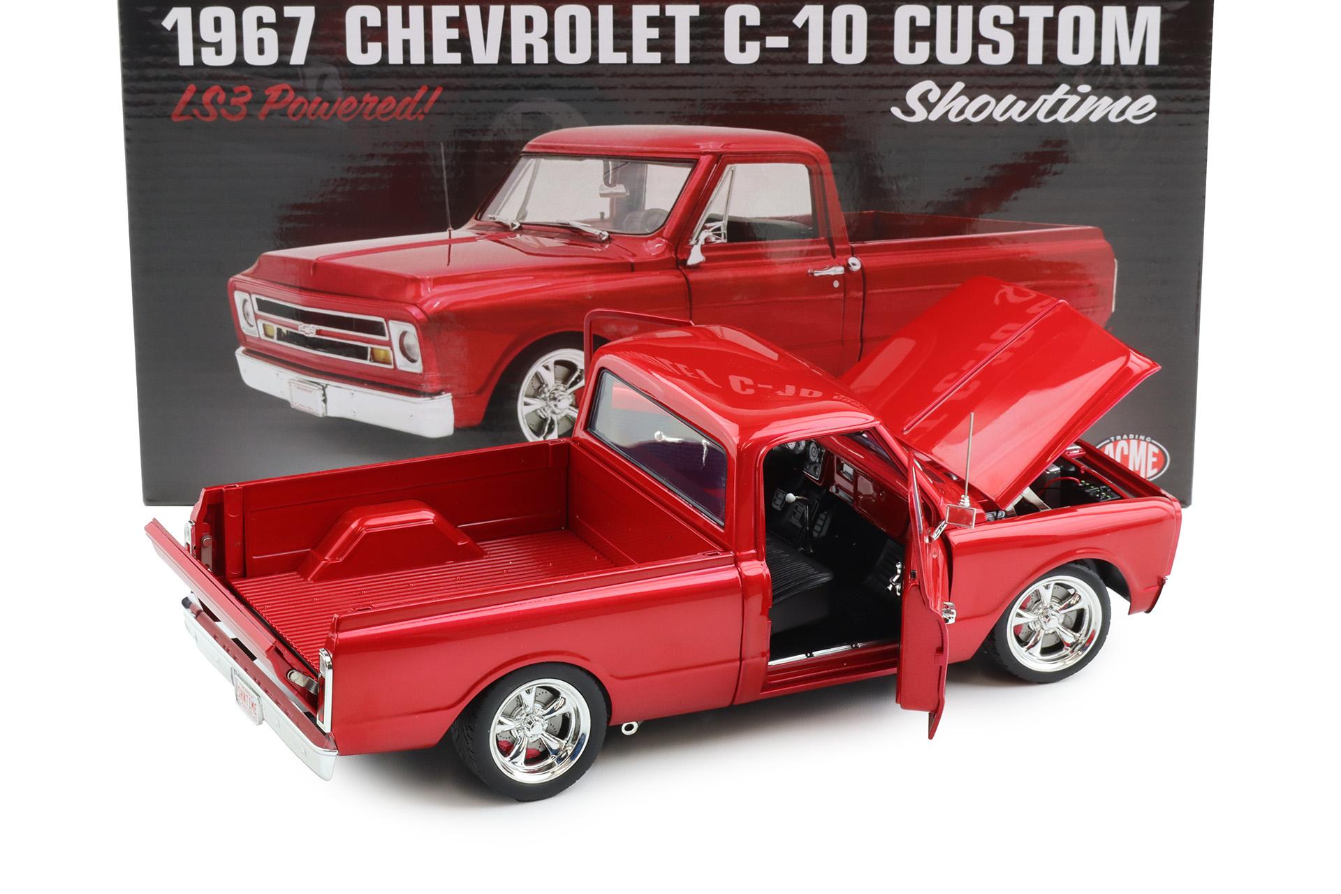 1:18 ACME 1967 Chevrolet C-10 Custom Showtime Pickup LS3 Powered