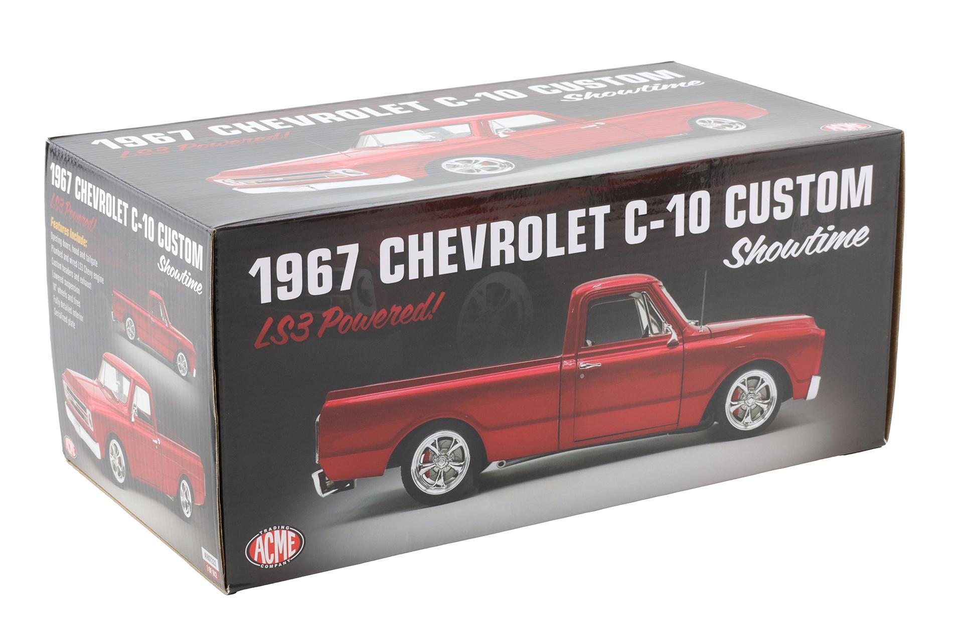 1:18 ACME 1967 Chevrolet C-10 Custom Showtime Pickup LS3 Powered