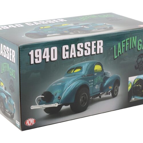 1:18 ACME 1940 Willys Gasser Laffin Gas blue metallic
