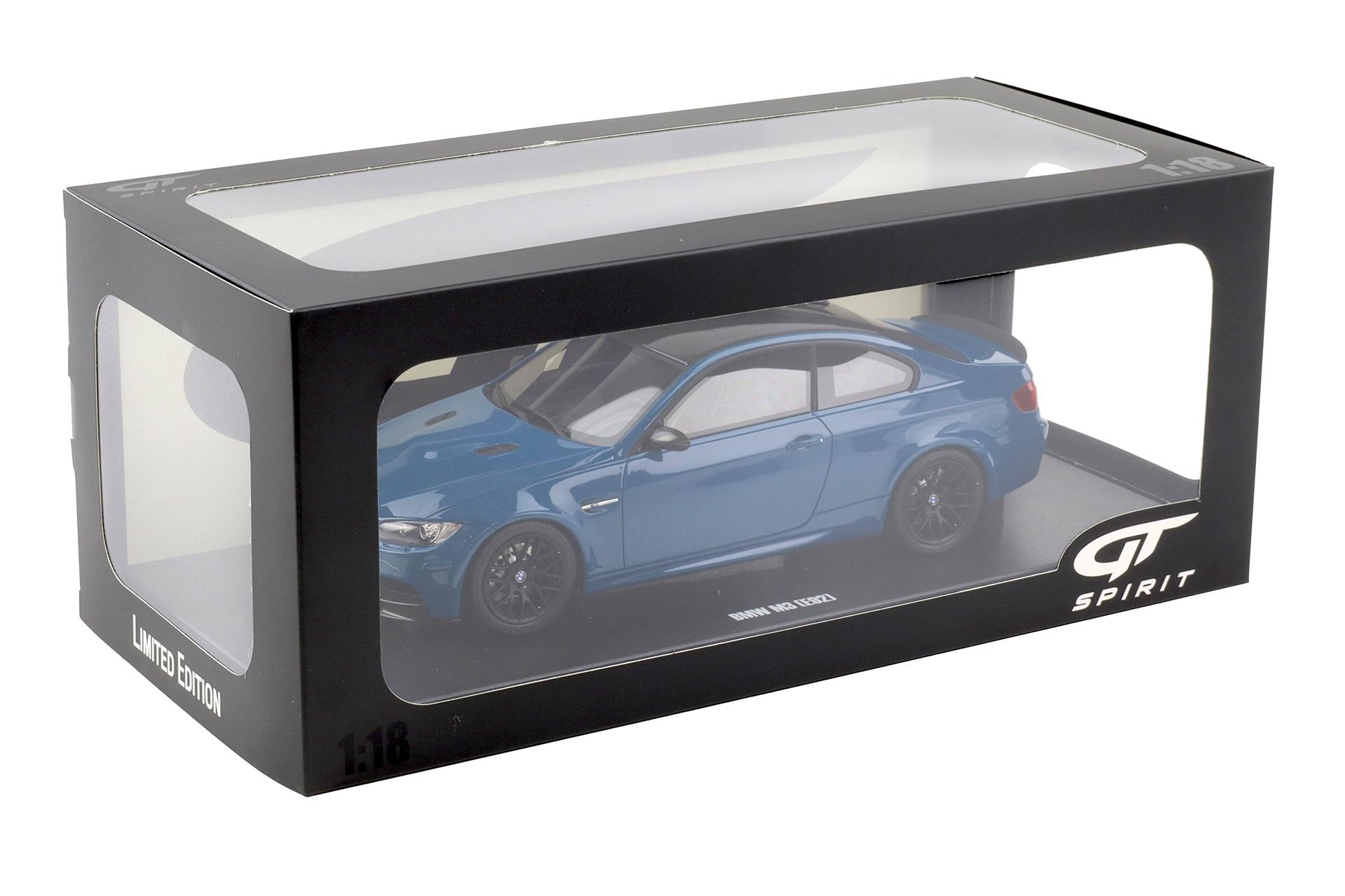 1:18 GT Spirit GT941 BMW M3 E92 Coupe Laguna Seca blue 2007