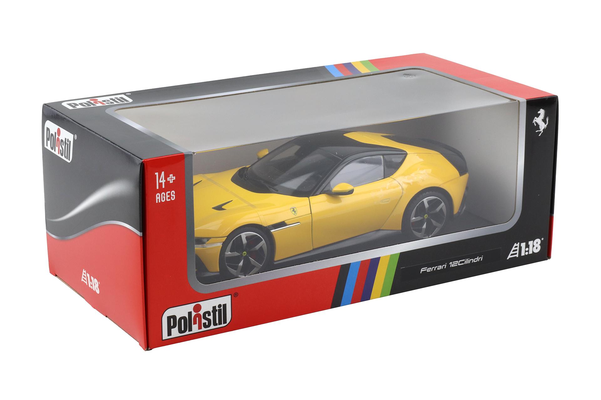 1:18 Polistil Ferrari 12Cilindri Coupe 2024 Modena yellow