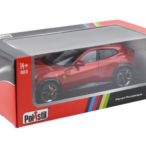 1:18 Polistil Ferrari Purosangue 2022 Rosso Magma red metallic