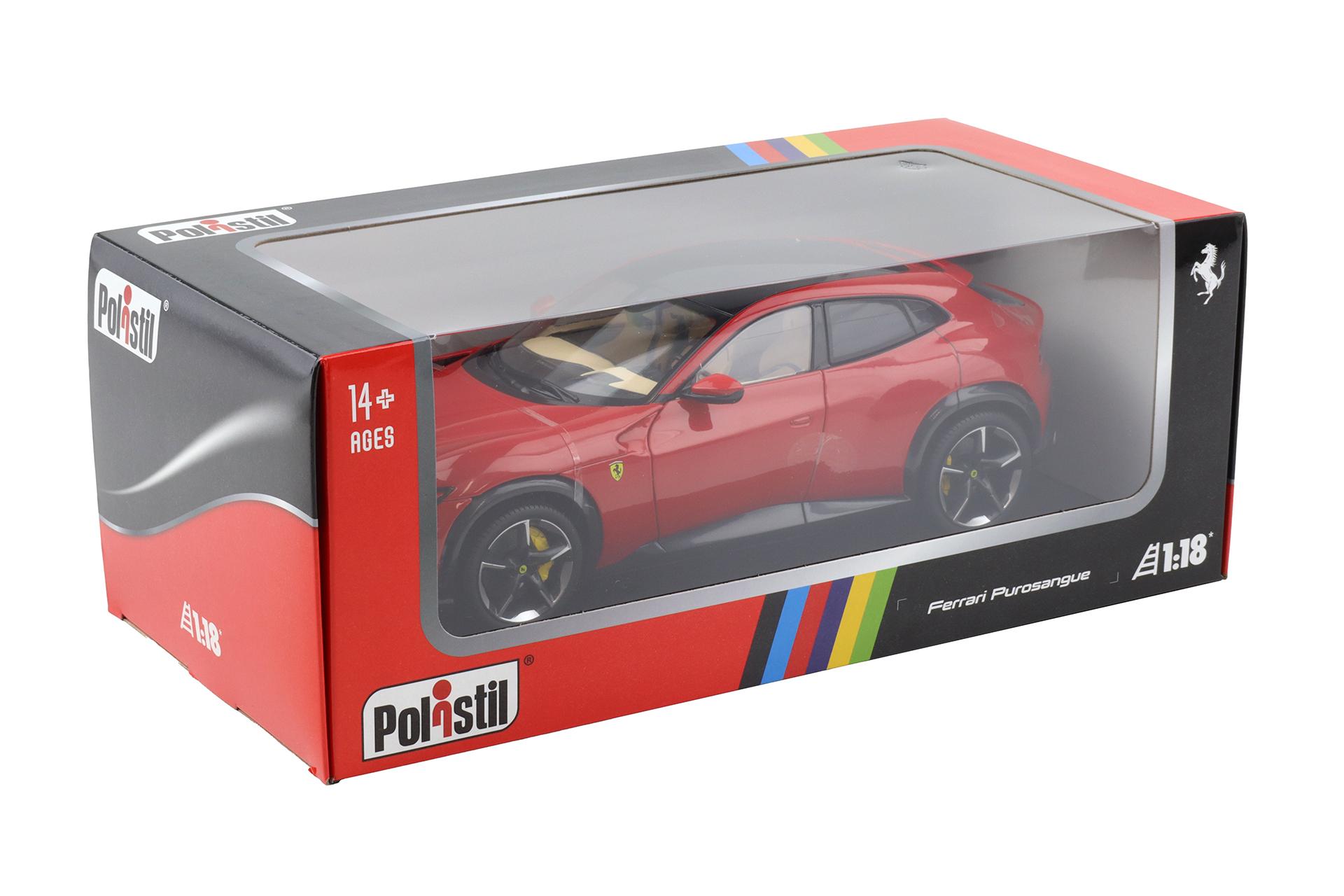 1:18 Polistil Ferrari Purosangue 2022 Rosso Corsa red