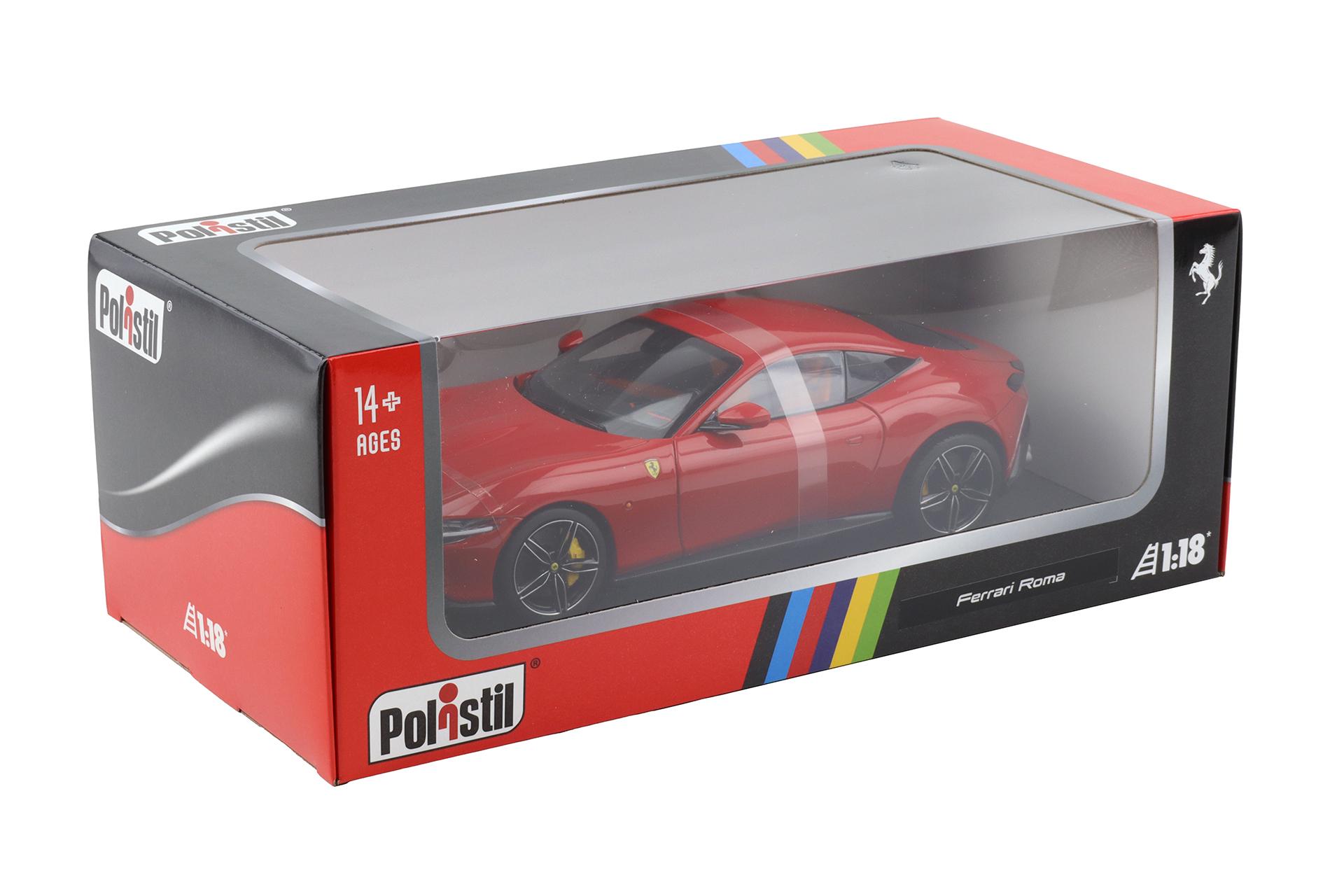 1:18 Polistil Ferrari Roma Coupe 2019 Rosso Corsa red