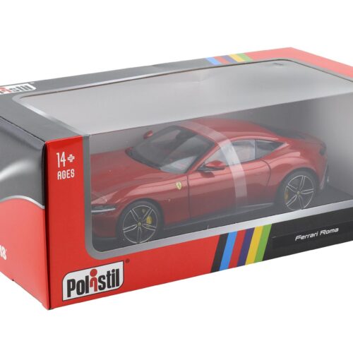 1:18 Polistil Ferrari Roma Coupe 2019 Rosso Magma red metallic