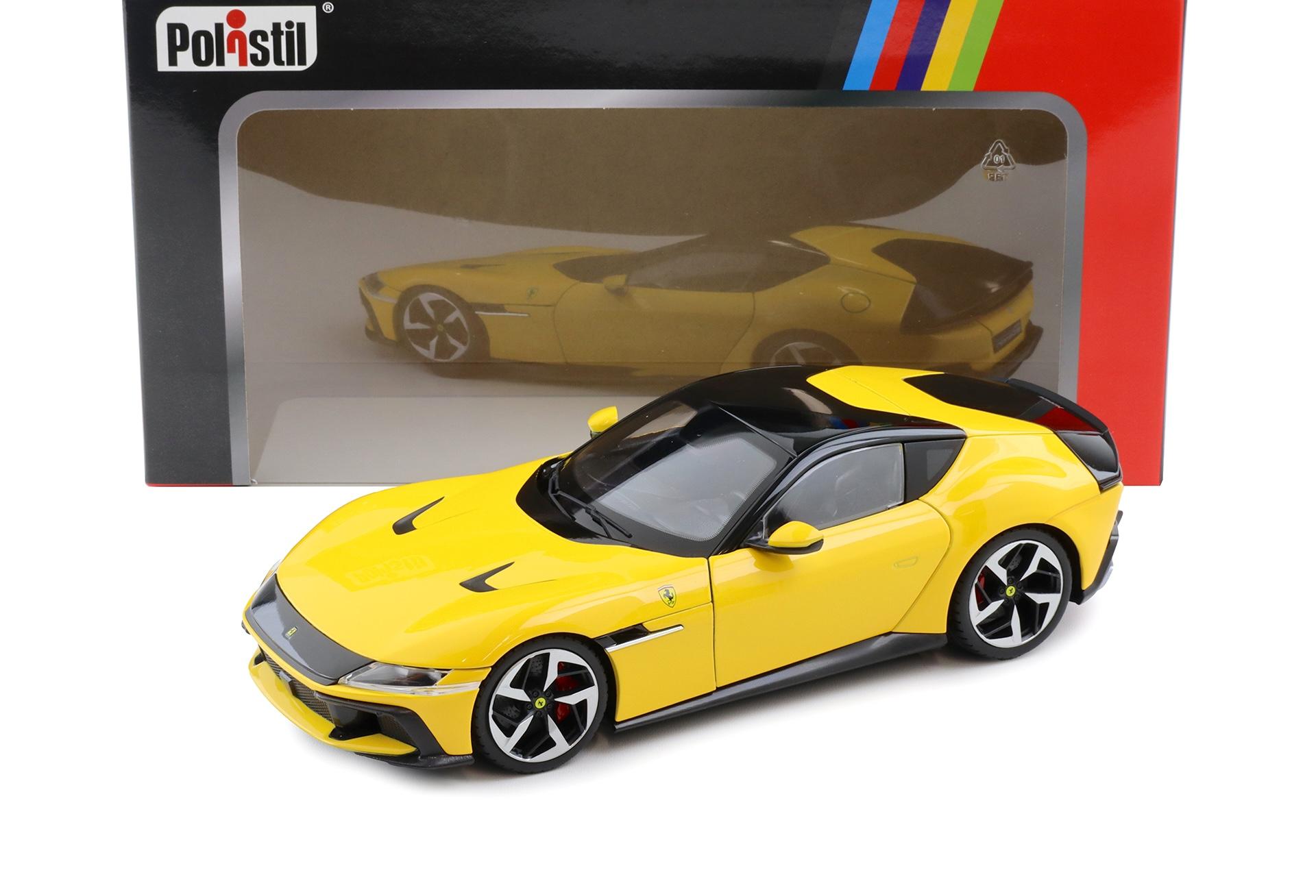 1:18 Polistil Ferrari 12Cilindri Coupe 2024 Modena yellow