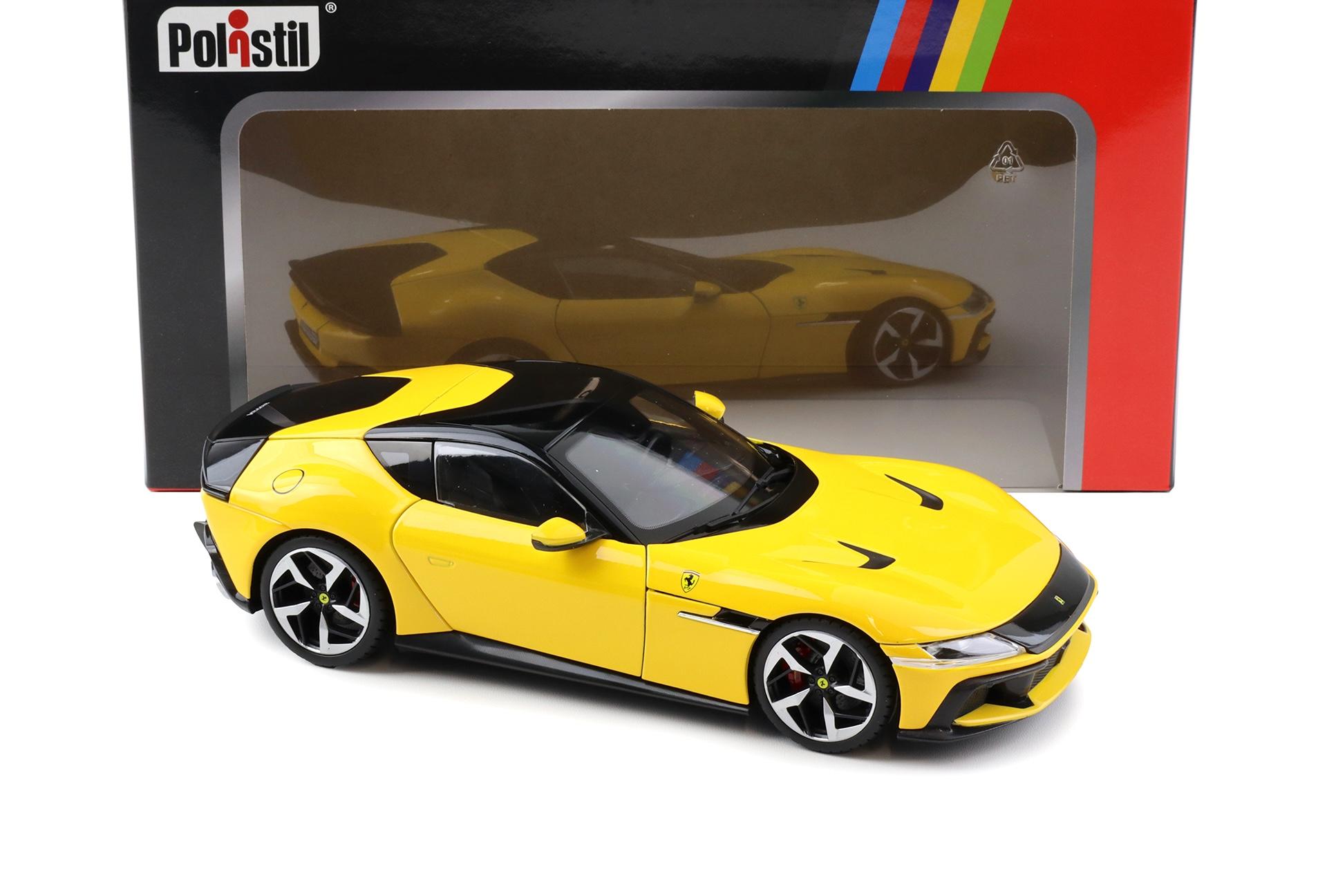 1:18 Polistil Ferrari 12Cilindri Coupe 2024 Modena yellow