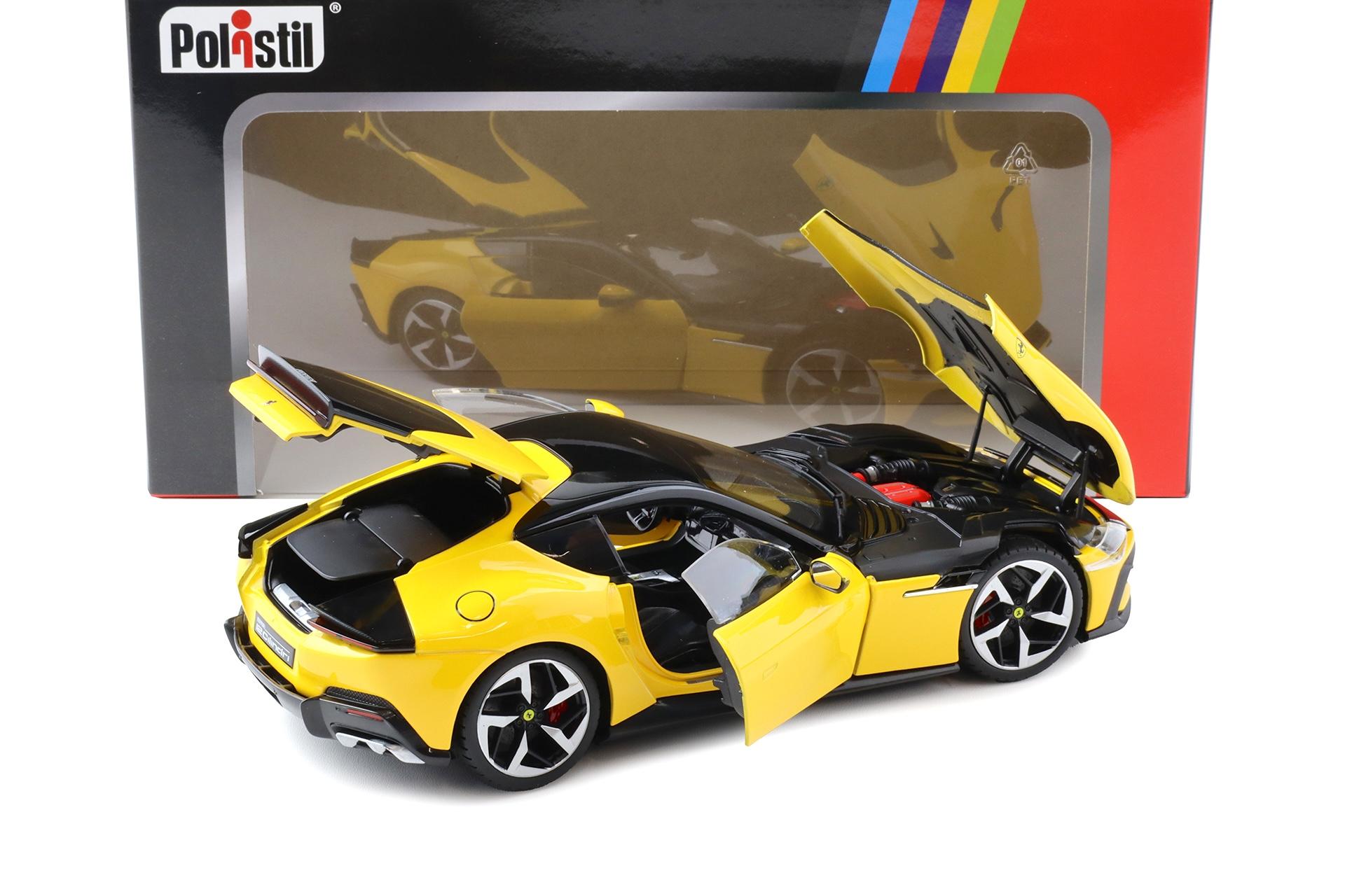 1:18 Polistil Ferrari 12Cilindri Coupe 2024 Modena yellow