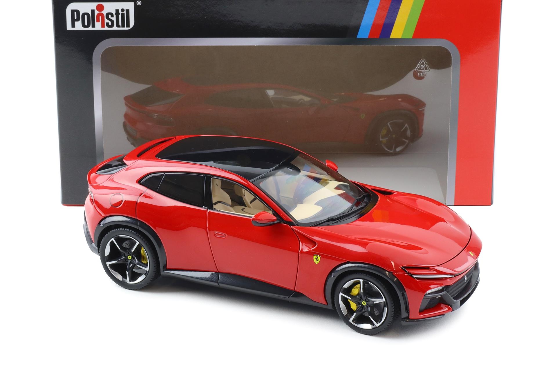 1:18 Polistil Ferrari Purosangue 2022 Rosso Corsa red