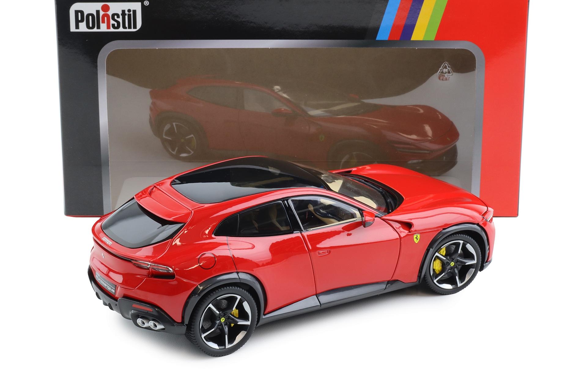1:18 Polistil Ferrari Purosangue 2022 Rosso Corsa red