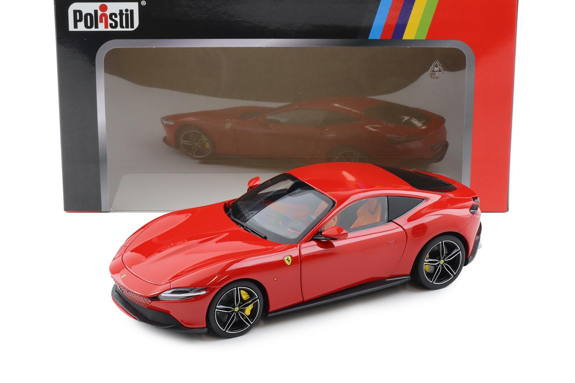 1:18 Polistil Ferrari Roma Coupe 2019 Rosso Corsa red