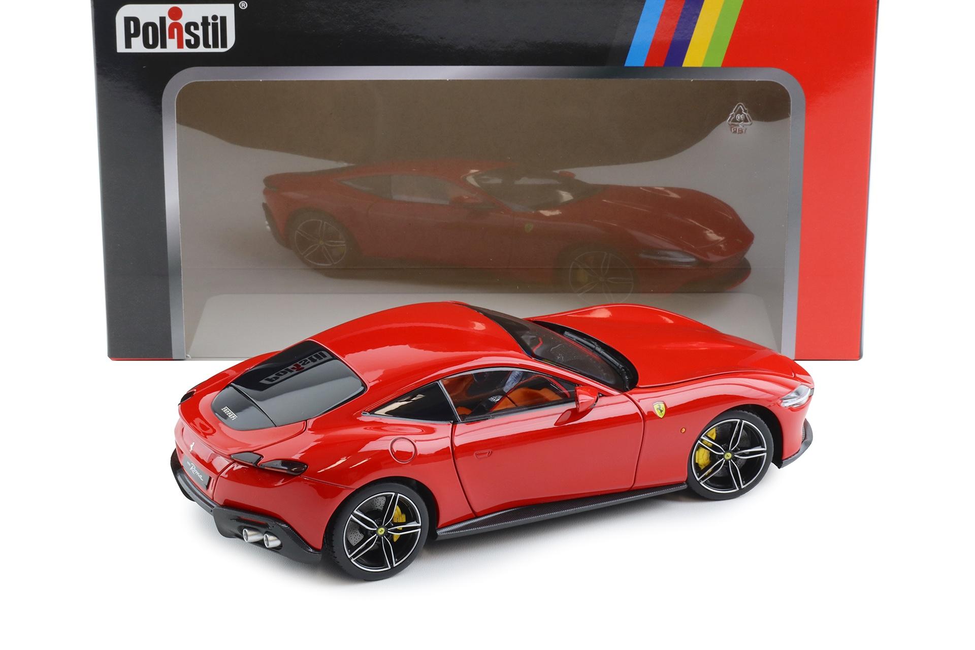 1:18 Polistil Ferrari Roma Coupe 2019 Rosso Corsa red
