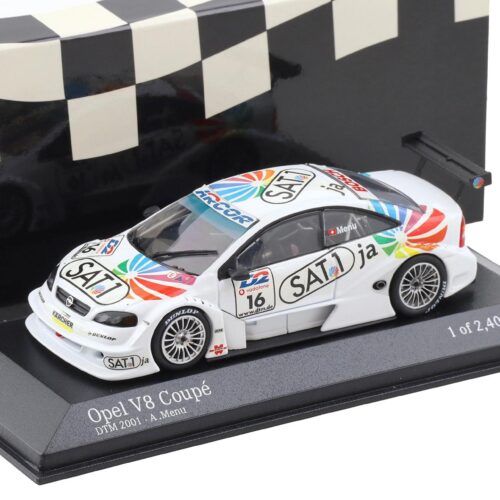 1:43 Minichamps Opel V8 Coupe DTM 2001 Opel Euroteam #16 A.Menu