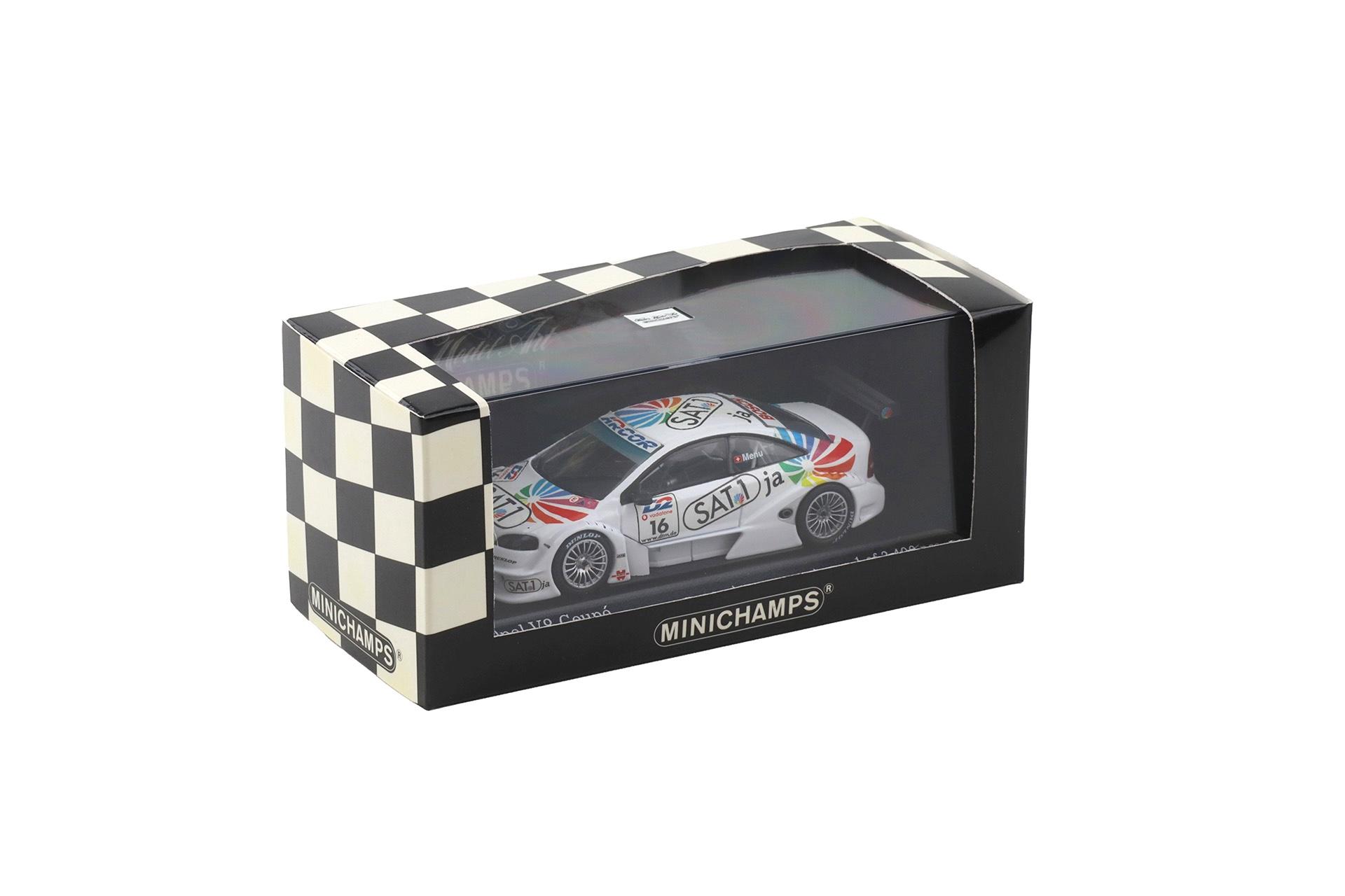 1:43 Minichamps Opel V8 Coupe DTM 2001 Opel Euroteam #16 A.Menu