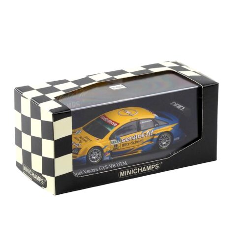 1:43 Minichamps Opel Vectra GTS V8 DTM 2004 OPC Euroteam #16 Bleekemolen