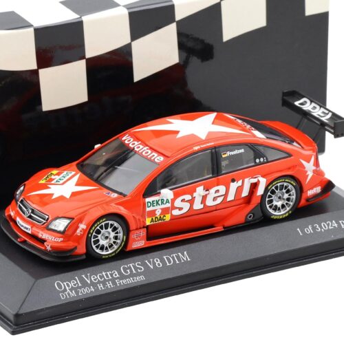 1:43 Minichamps Opel Vectra GTS V8 DTM 2004 OPC Team Holzer #9 Frentzen