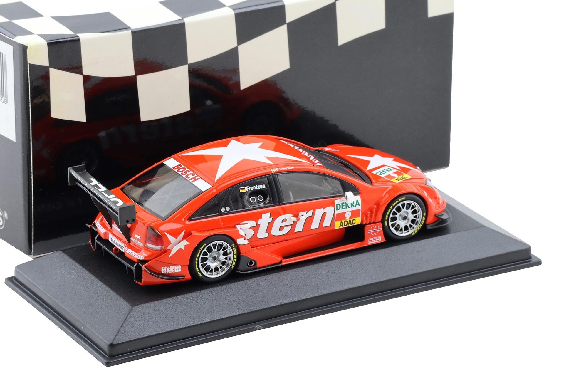 1:43 Minichamps Opel Vectra GTS V8 DTM 2004 OPC Team Holzer #9 Frentzen