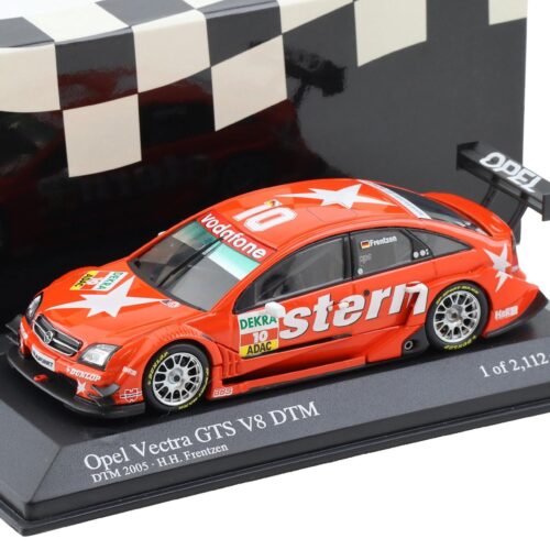 1:43 Minichamps Opel Vectra GTS V8 DTM 2005 OPC Team Holzer #10 Frentzen