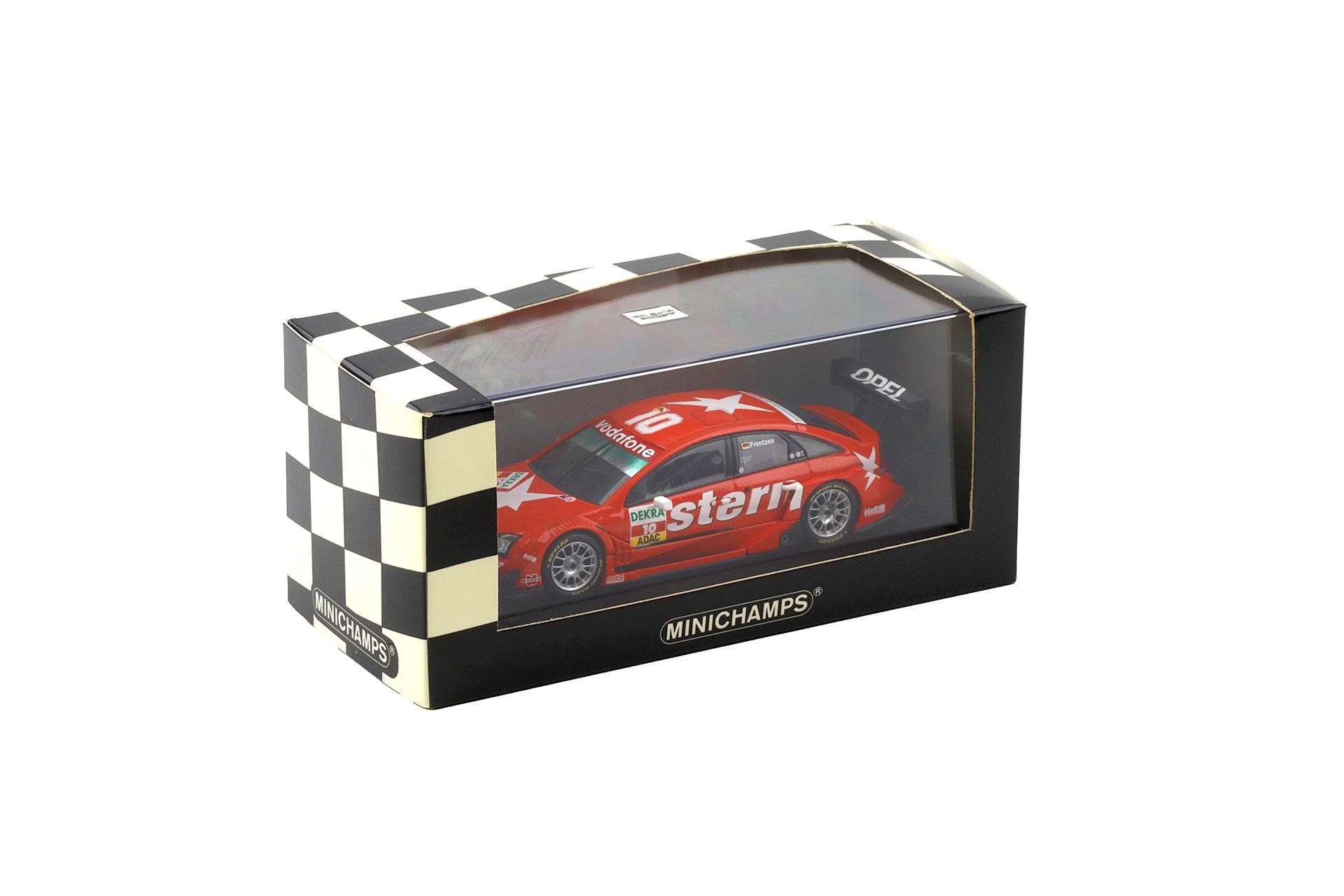 1:43 Minichamps Opel Vectra GTS V8 DTM 2005 OPC Team Holzer #10 Frentzen