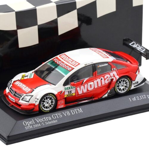 1:43 Minichamps Opel Vectra GTS V8 DTM 2004 OPC Team Holzer #15 Scheider