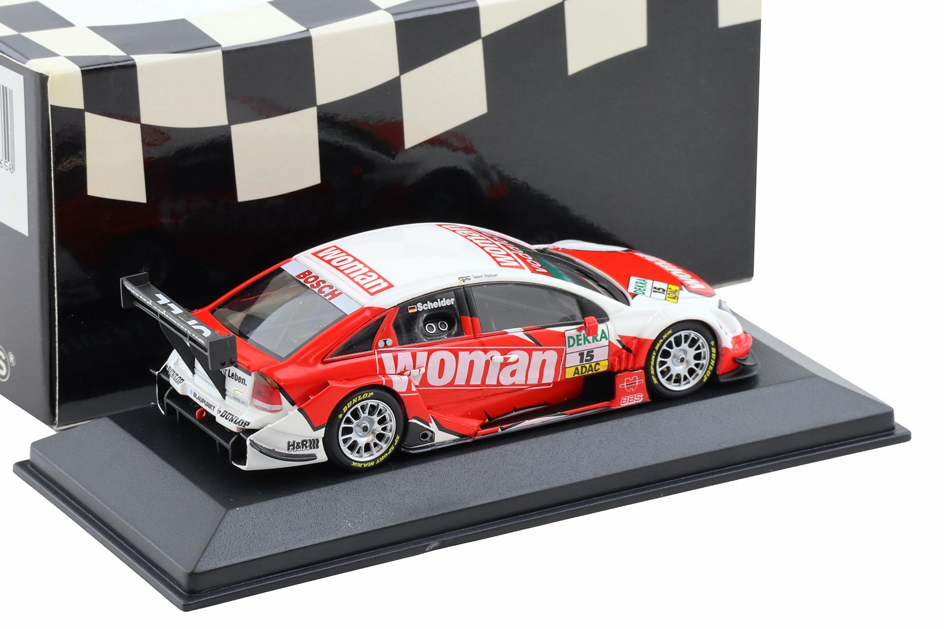 1:43 Minichamps Opel Vectra GTS V8 DTM 2004 OPC Team Holzer #15 Scheider