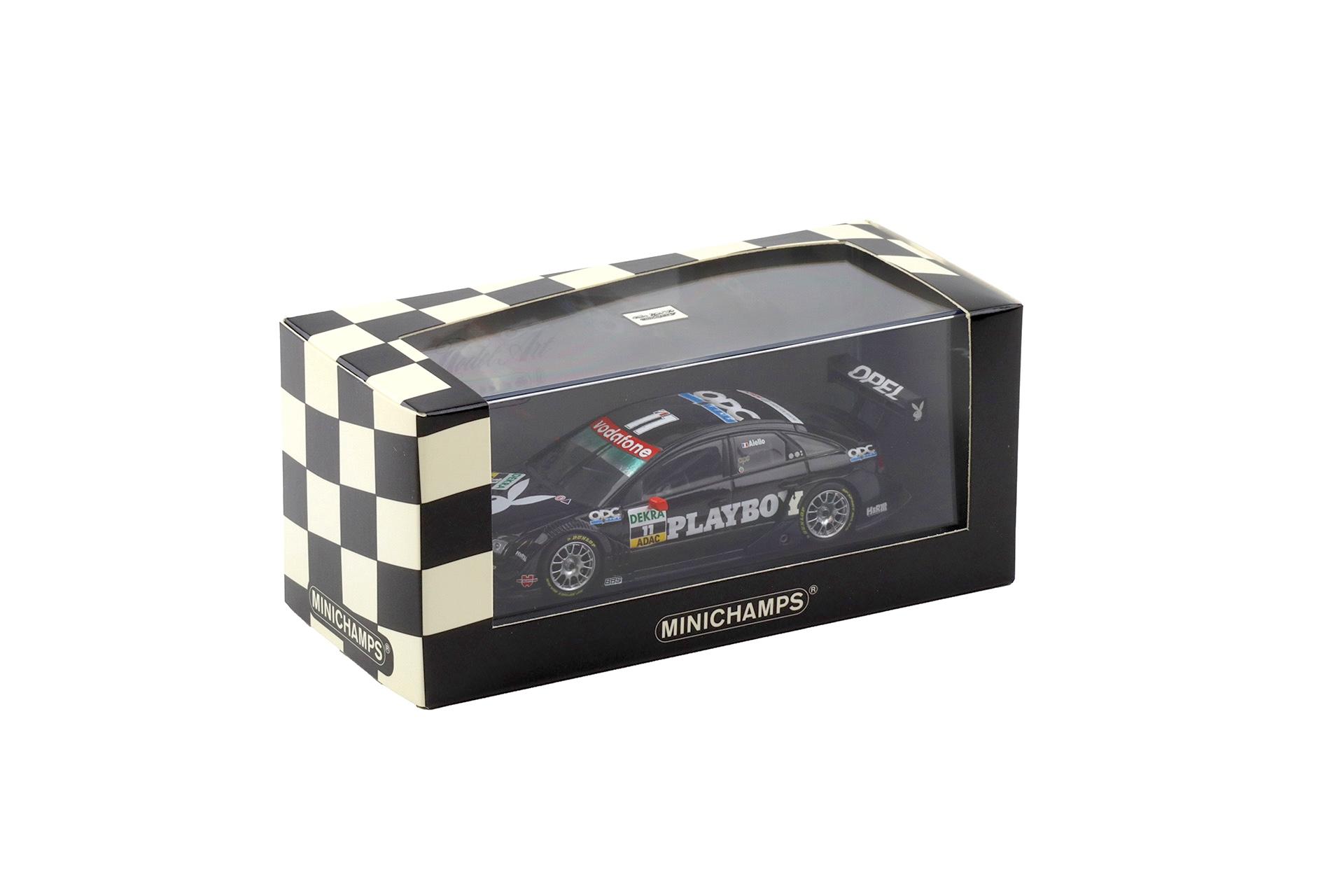 1:43 Minichamps Opel Vectra GTS V8 DTM 2005 Team OPC #11 L.Aiello