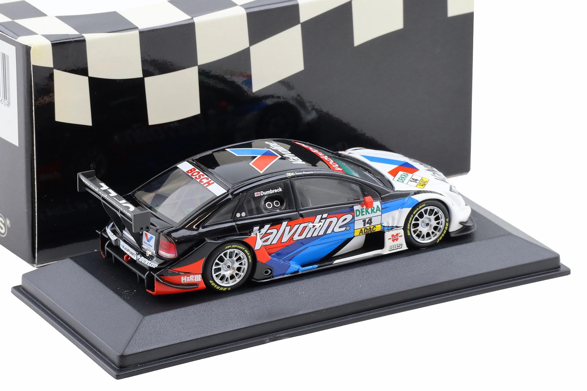 1:43 Minichamps Opel Vectra GTS V8 DTM 2004 OPC Team Phoenix #14 Dumbreck