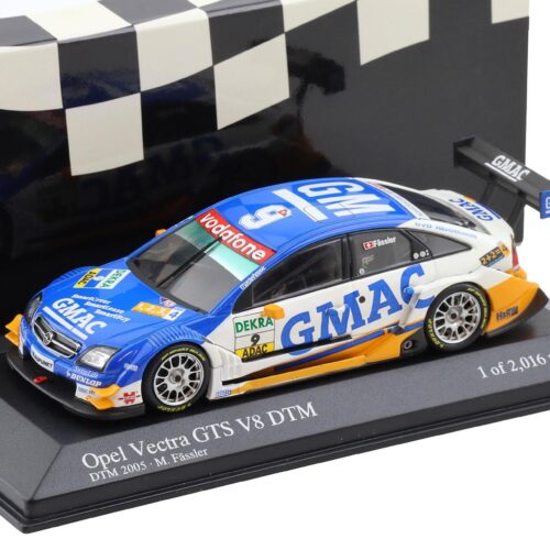1:43 Minichamps Opel Vectra GTS V8 DTM 2005 Team OPC #9 M.Fässler