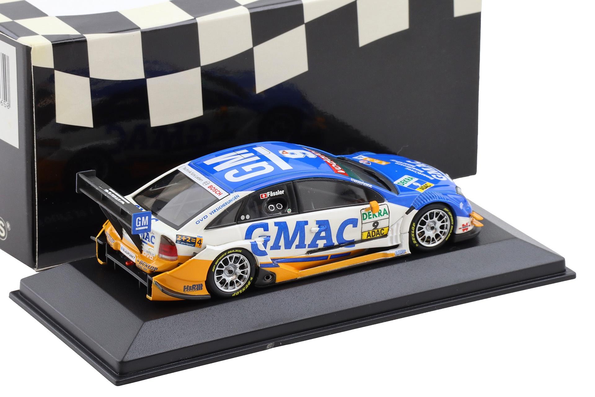 1:43 Minichamps Opel Vectra GTS V8 DTM 2005 Team OPC #9 M.Fässler