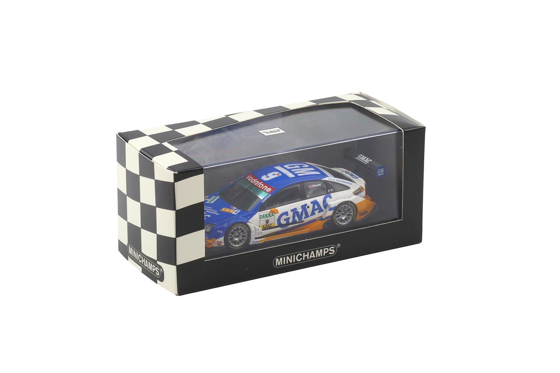 1:43 Minichamps Opel Vectra GTS V8 DTM 2005 Team OPC #9 M.Fässler