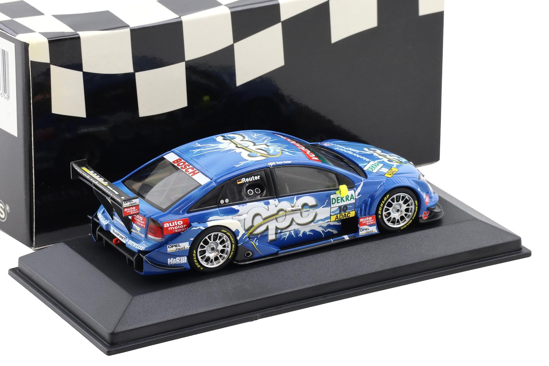 1:43 Minichamps Opel Vectra GTS V8 DTM 2004 OPC Team Holzer #10 M.Reuter