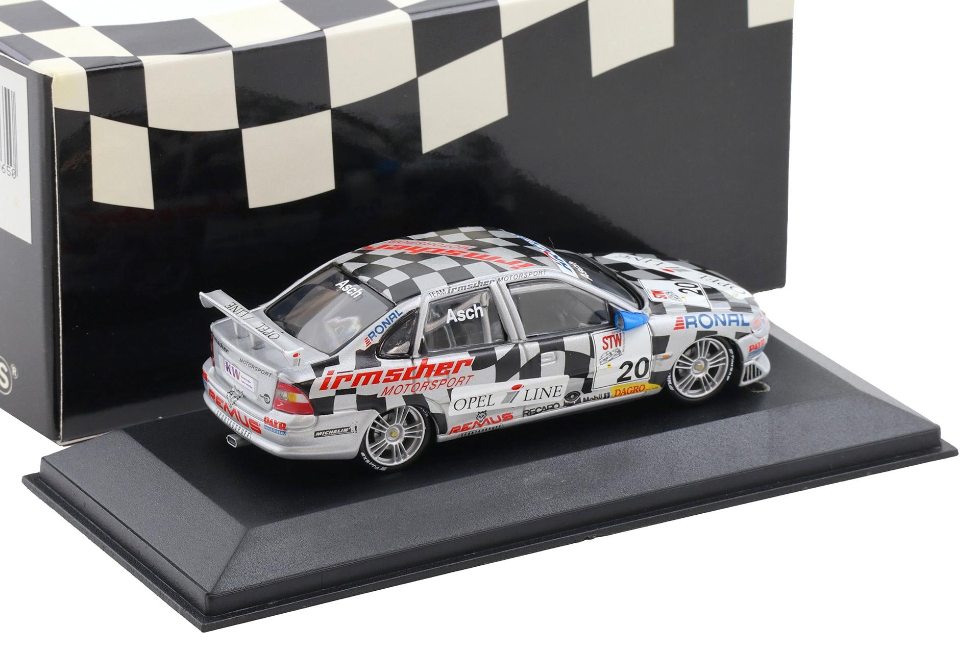 1:43 Minichamps Opel Vectra STW 1999 Team Irmscher #20 R.Asch