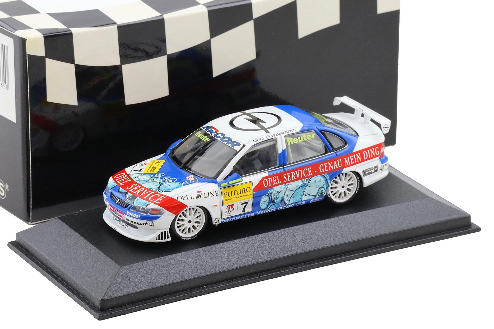 1:43 Minichamps Opel Vectra STW 1998 Team SMS #7 E.Reuter Opel Service