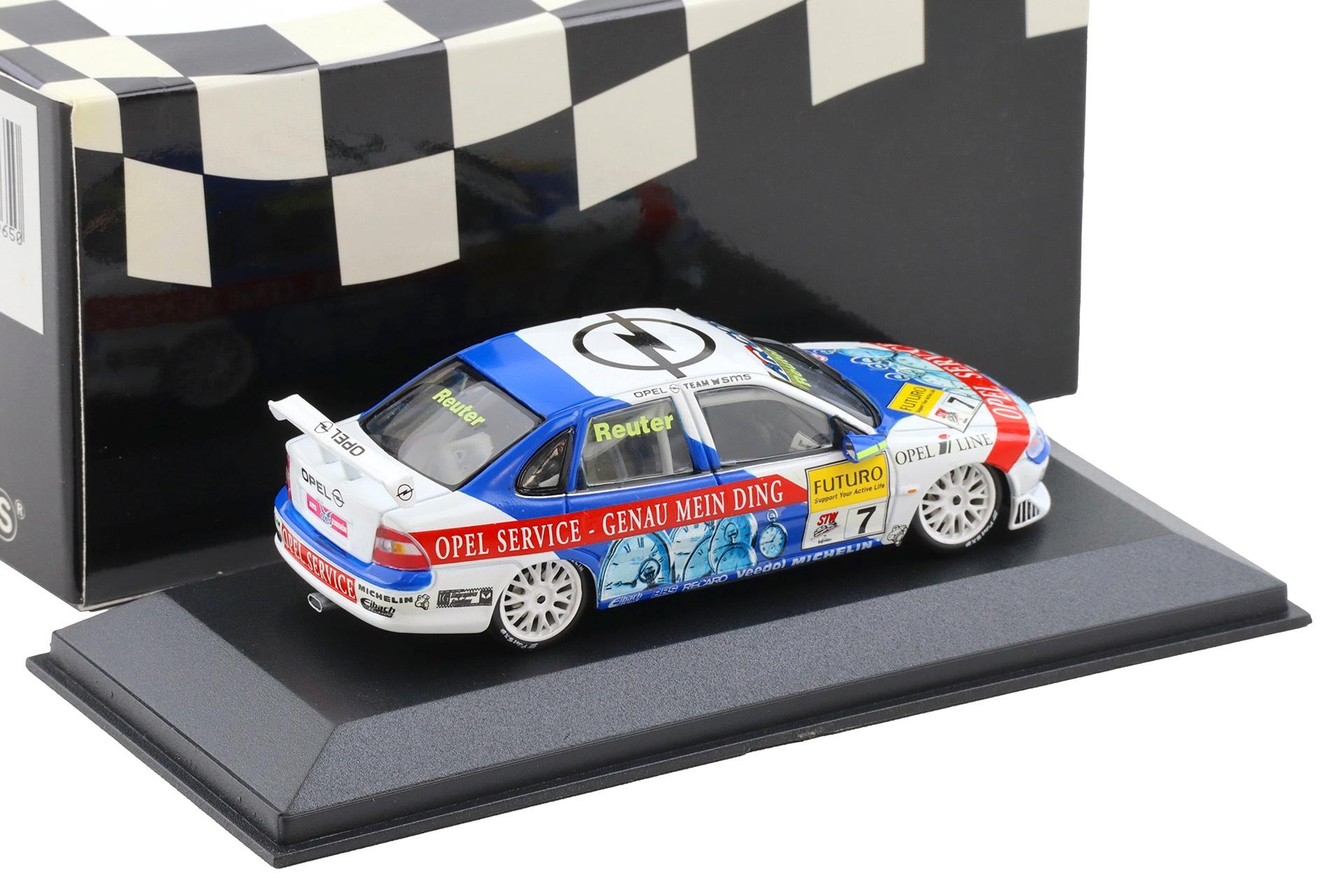 1:43 Minichamps Opel Vectra STW 1998 Team SMS #7 E.Reuter Opel Service