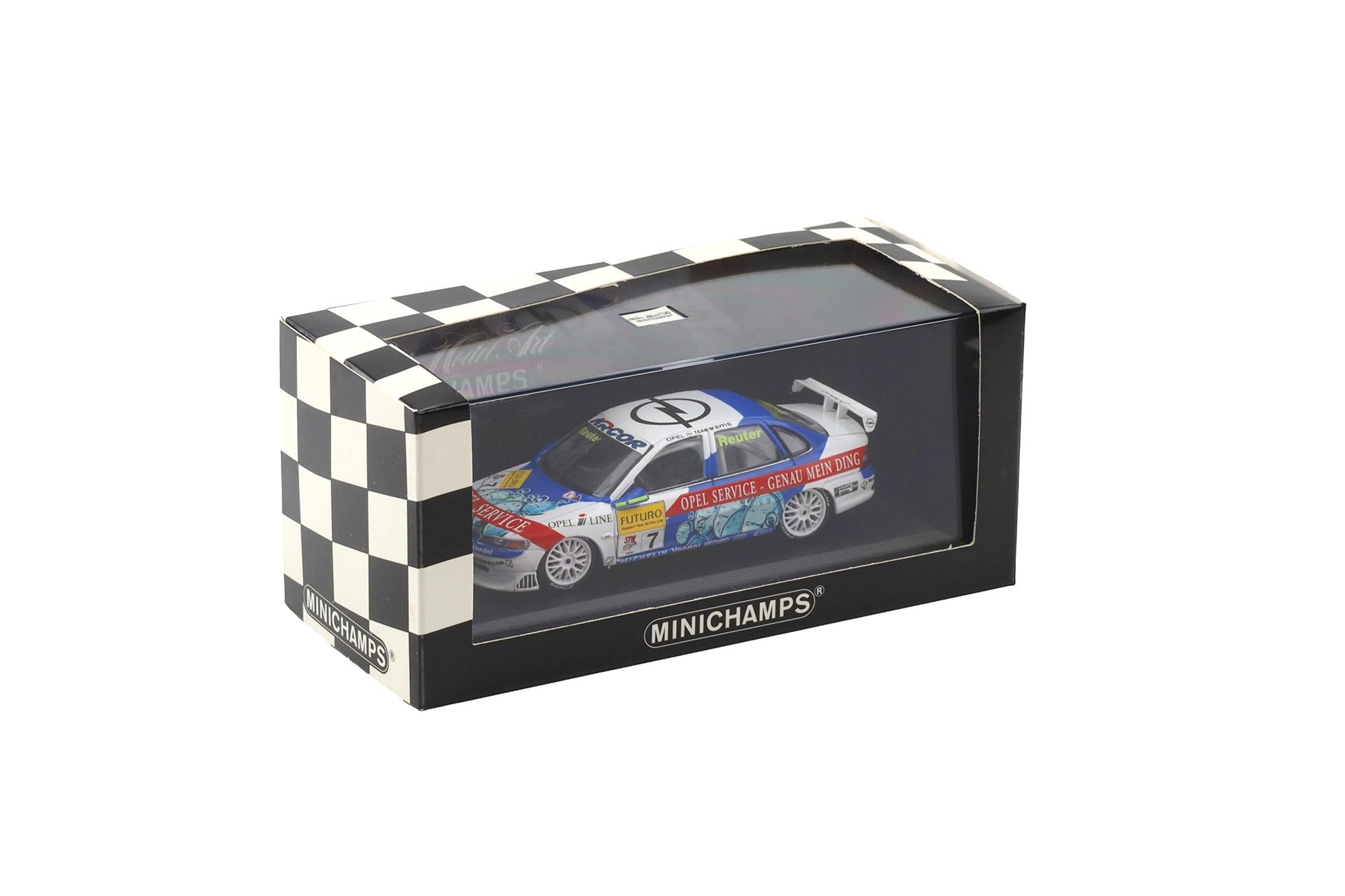 1:43 Minichamps Opel Vectra STW 1998 Team SMS #7 E.Reuter Opel Service
