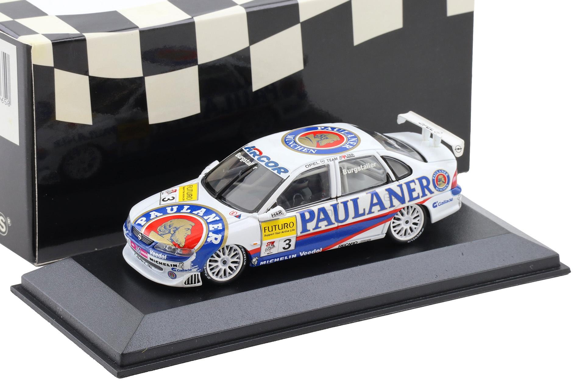 1:43 Minichamps Opel Vectra STW 1998 Team Holzer #3 A.Burgstaller Paulaner