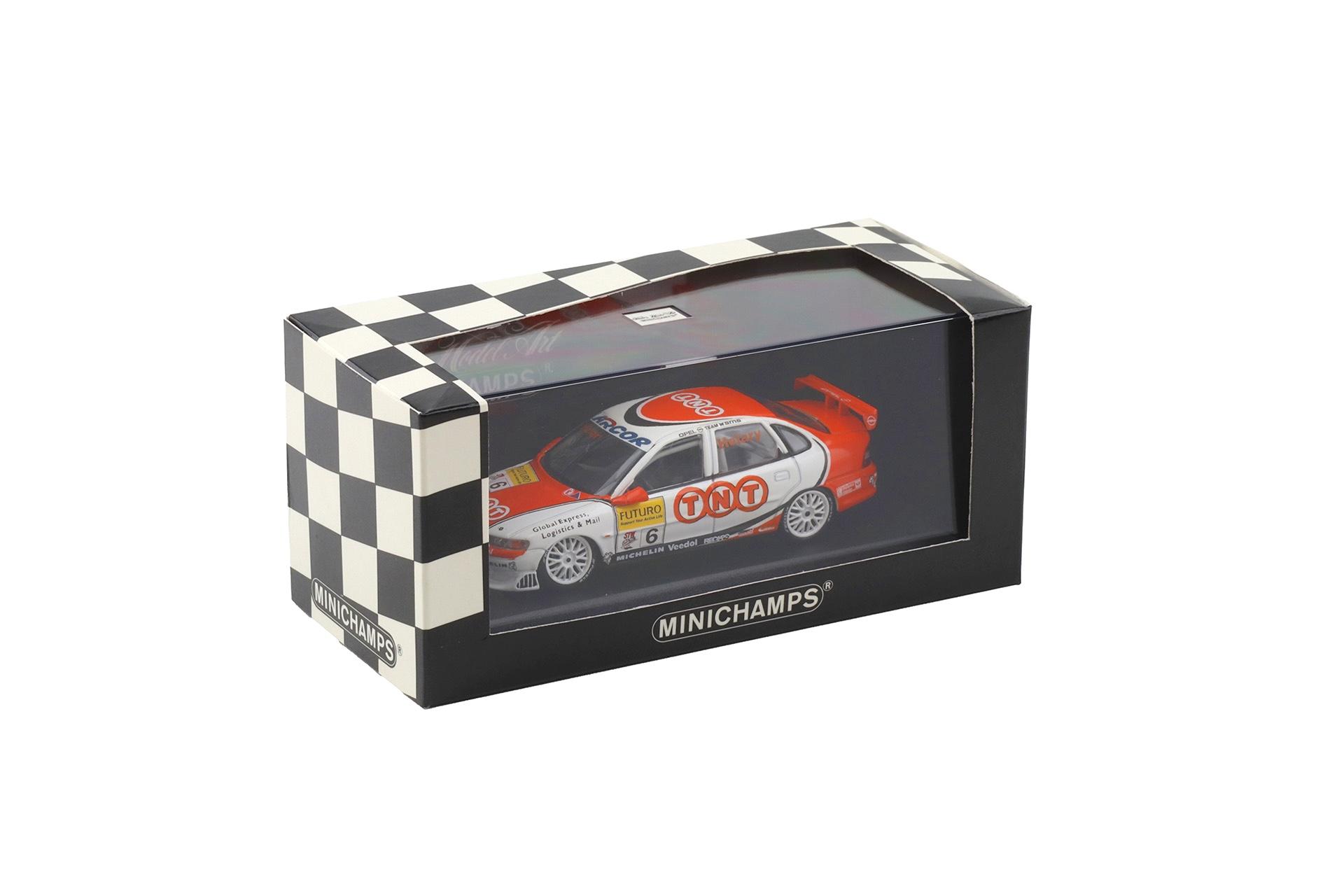 1:43 Minichamps Opel Vectra STW 1998 Team SMS #6 E.Helary TNT
