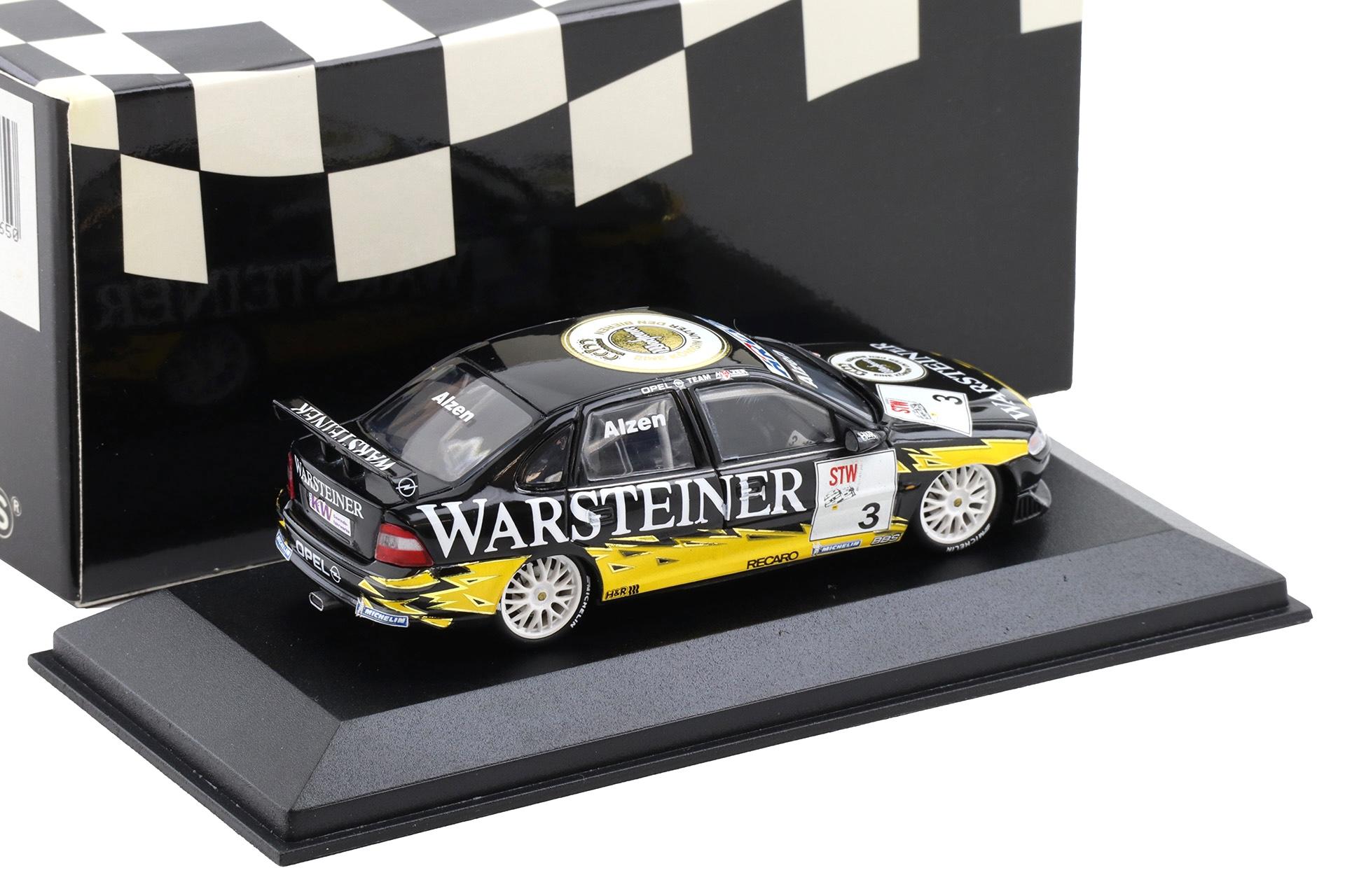 1:43 Minichamps Opel Vectra STW 1999 Team Holzer #3 U.Alzen Warsteiner